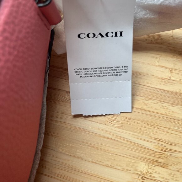 NWT Coach Georgie Saddle Bag Crossbody - Picture 6 of 9